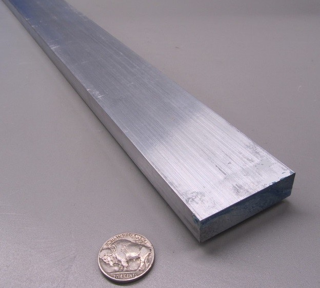 2024 T351 Aluminum Bar, 1/2″ (.500″) Thick x 1 3/4″ Wide x 36″ Length