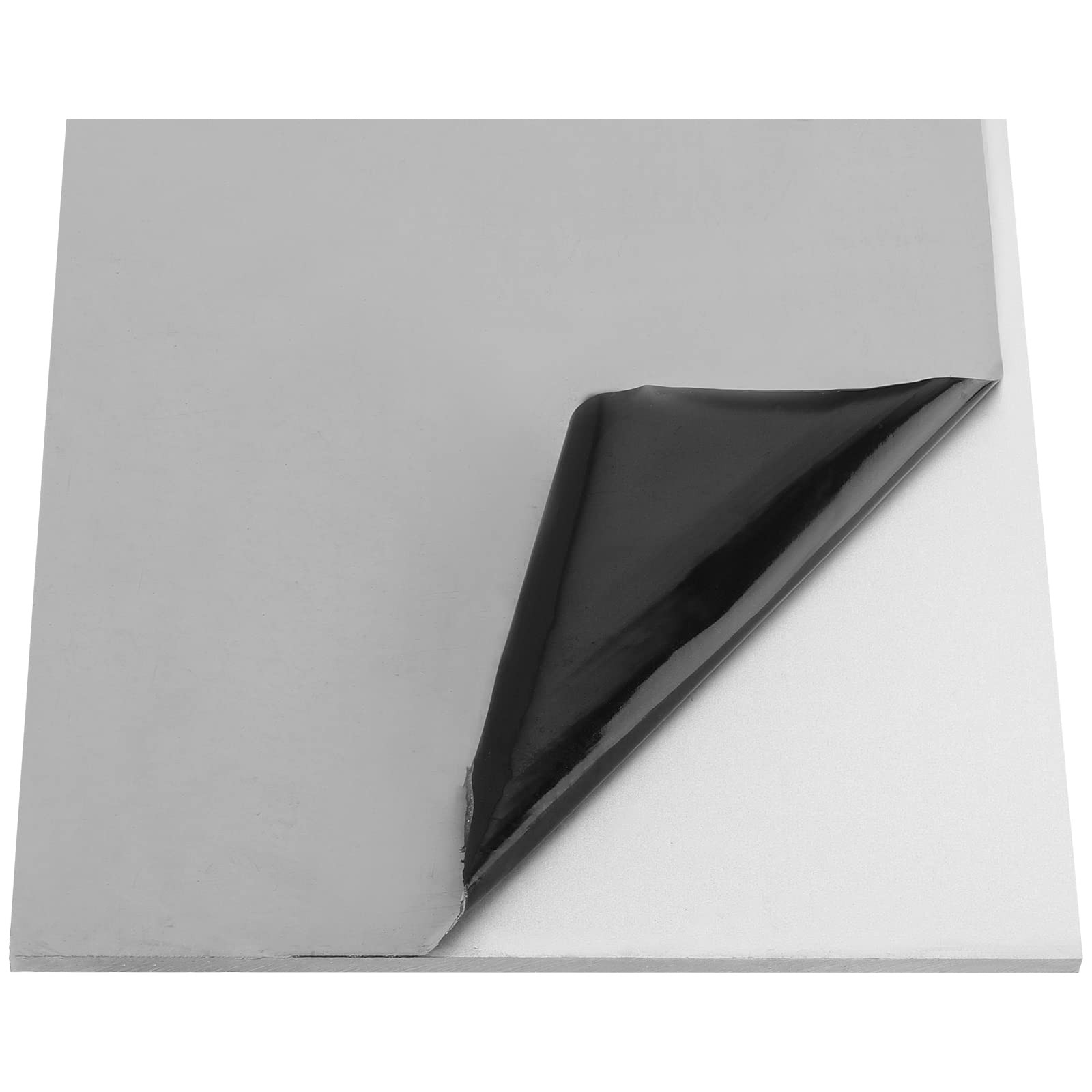 12 x 12 x 3/8 Inch Aluminum Sheet Plate 6061 Aluminum Sheet with Protective F…