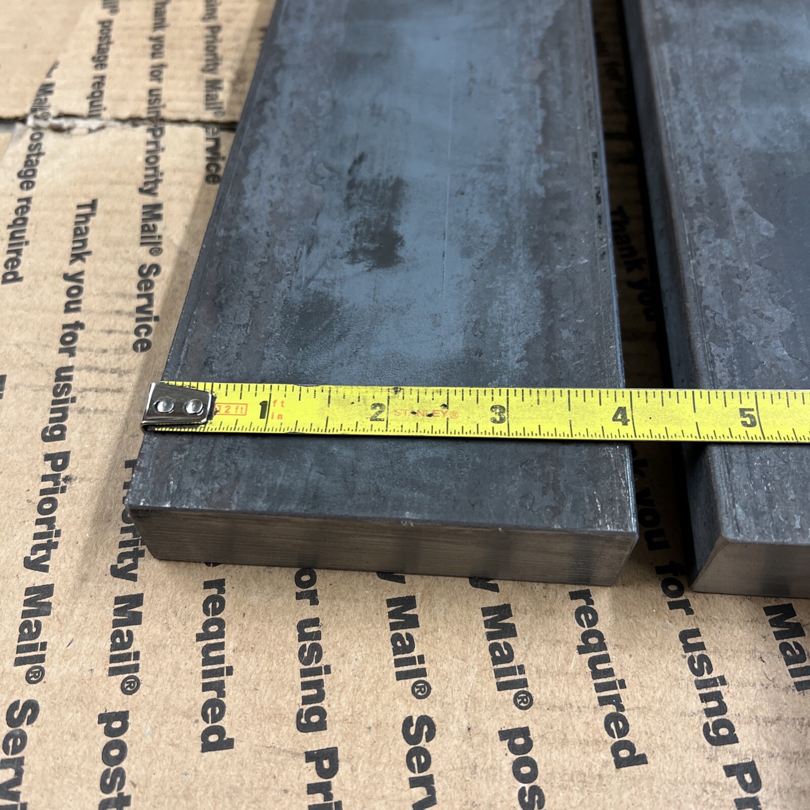 1 X 4 X 10″ STEEL FLAT BAR PLATE STOCK 2 PIECES