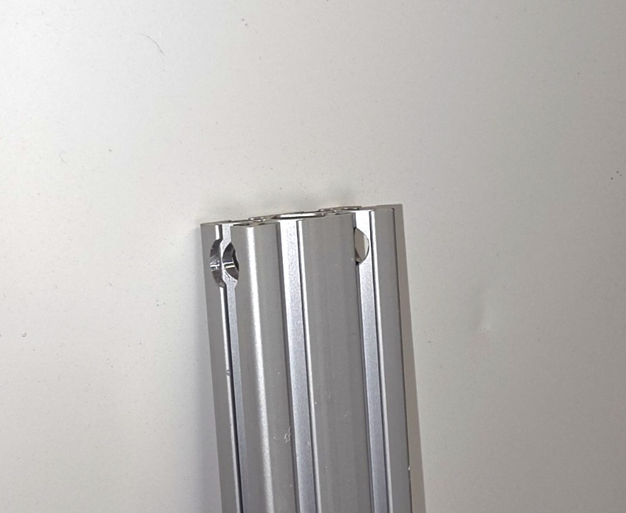 80/20 1020-S, T-Slotted Extrusion, 70″L x 2″W x 1″H Aluminum Bar