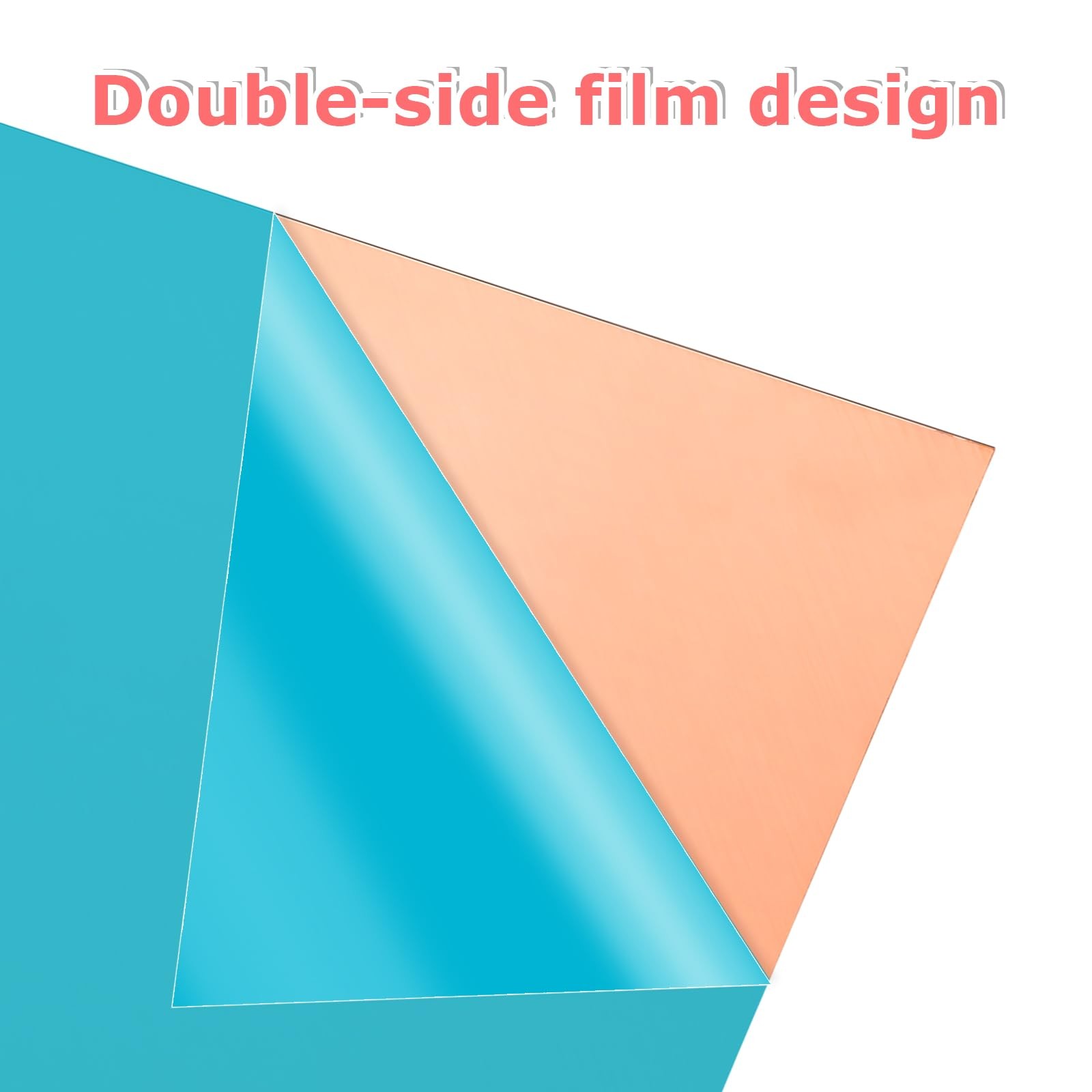 ZOFORTY Pure Copper Sheet 12 x 12 Inch 18 Gauge/1mm Metal reddish brown