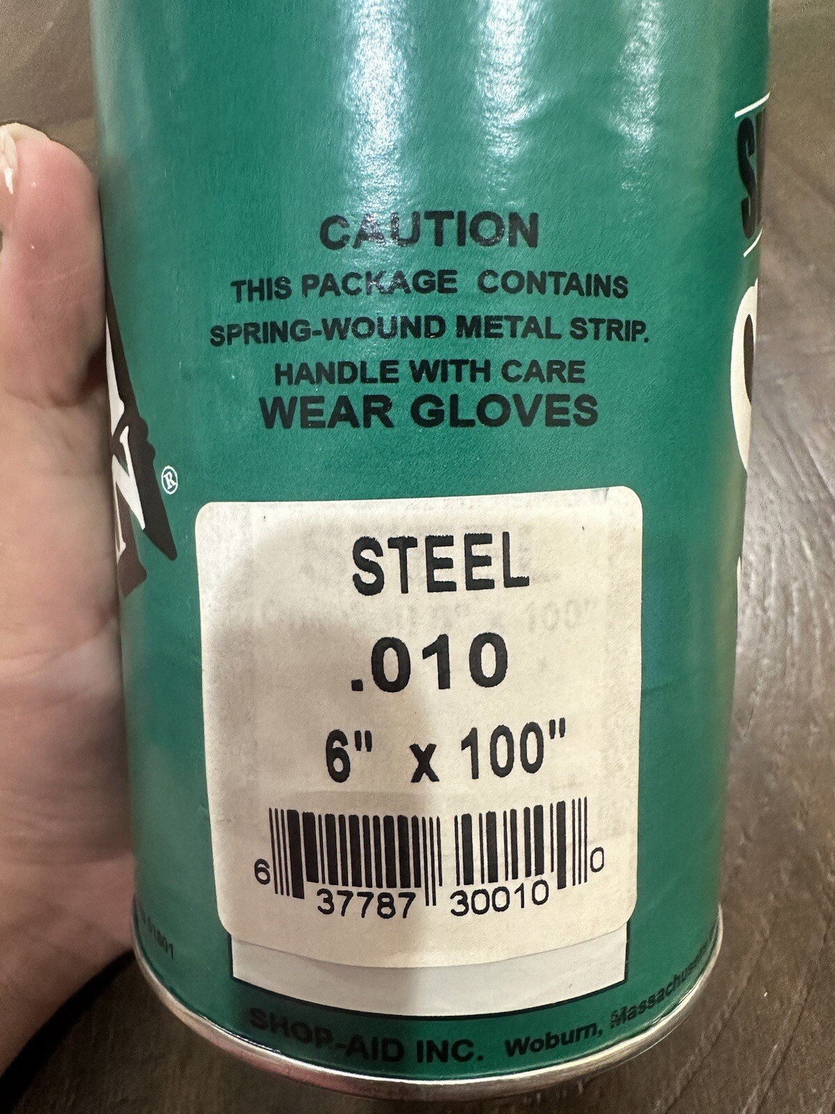 Shim In A Can .010 6”x 100” QTY 6 CANS