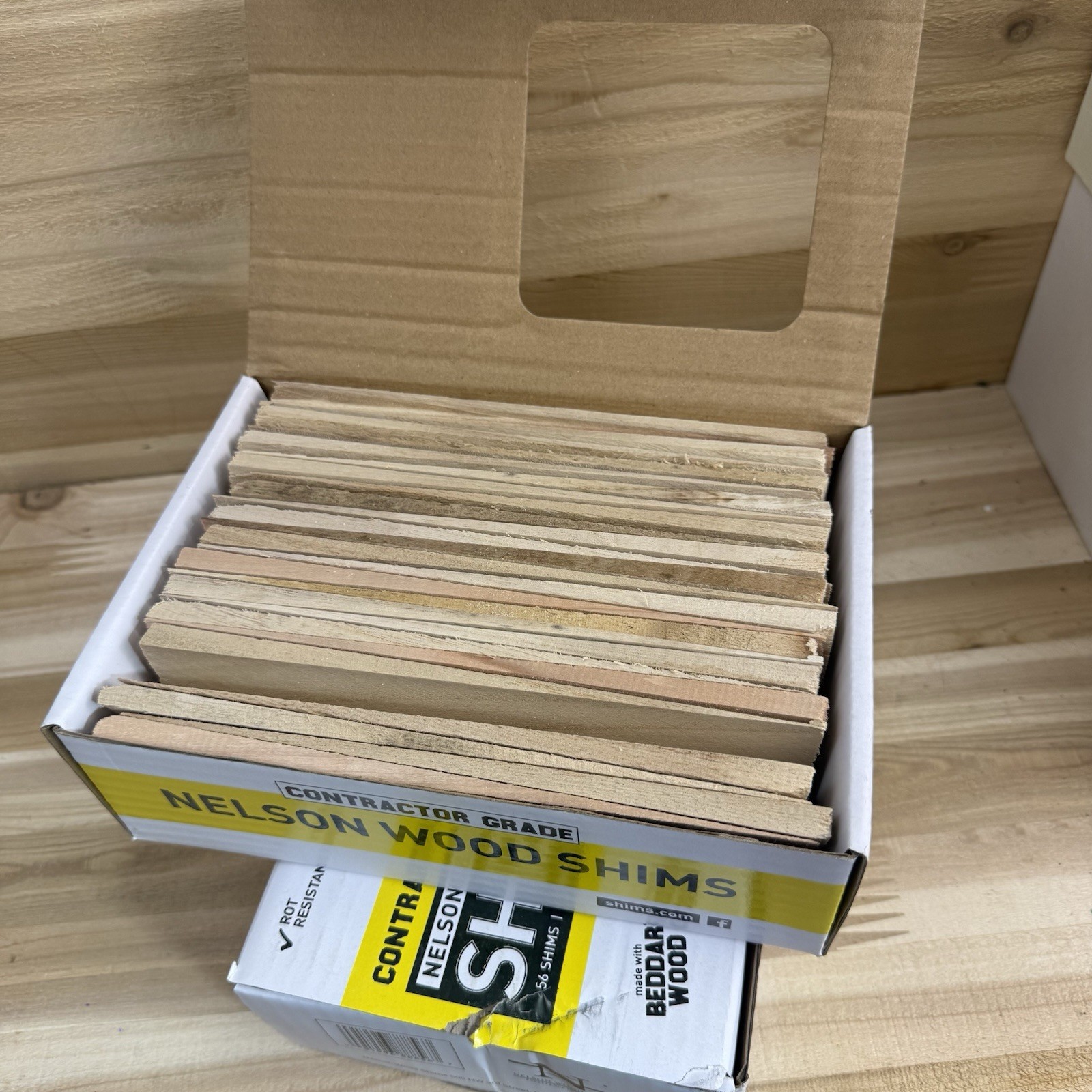 Nelson Wood Shims Contractor Grade (2 packs of 56 shims each)