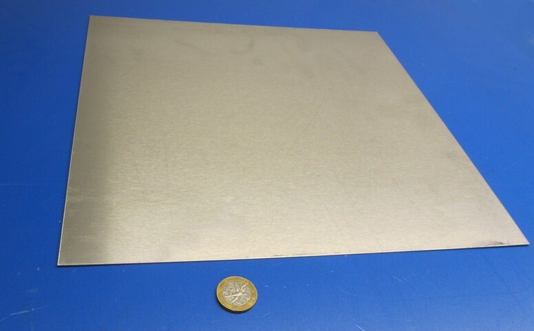 5052 Aluminum Sheet, (1/4 Hard H32) .032″ (1/32″) Thick x 12″ W x 12″ L, 2 Units