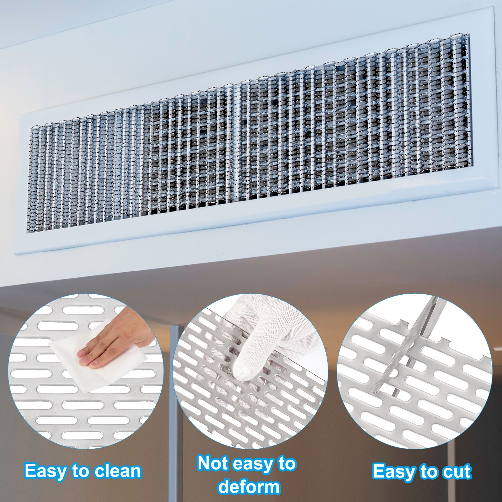 15.7″ x 11.8″ Perforated Metal Sheets, 19Ga 0.2″ x 0.79″ Oval Hole Mesh