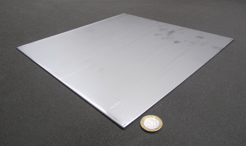 321 Weldable Stainless Steel Sheet, .062″ Thick x 12″ Wide x 12″ Length, 1 Unit