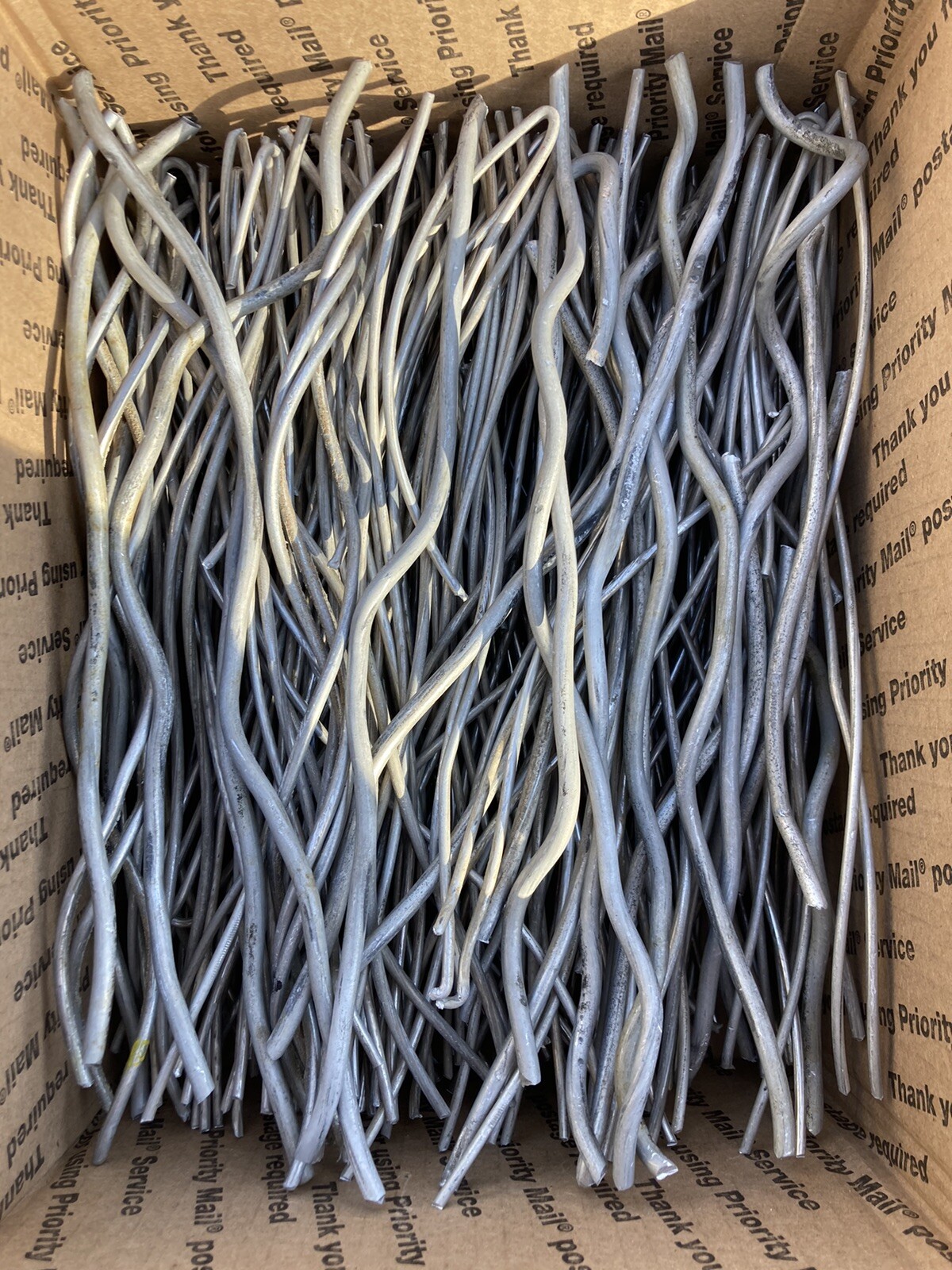 Aluminum Bare Utility Transmission Wire 7 Pounds For Casting Melting Crafting #2