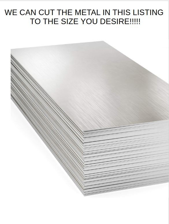 1/8″ .125 Aluminum Sheet Plate 7.250″ x 21″ 5052 “BEST PRICE ON EBAY”