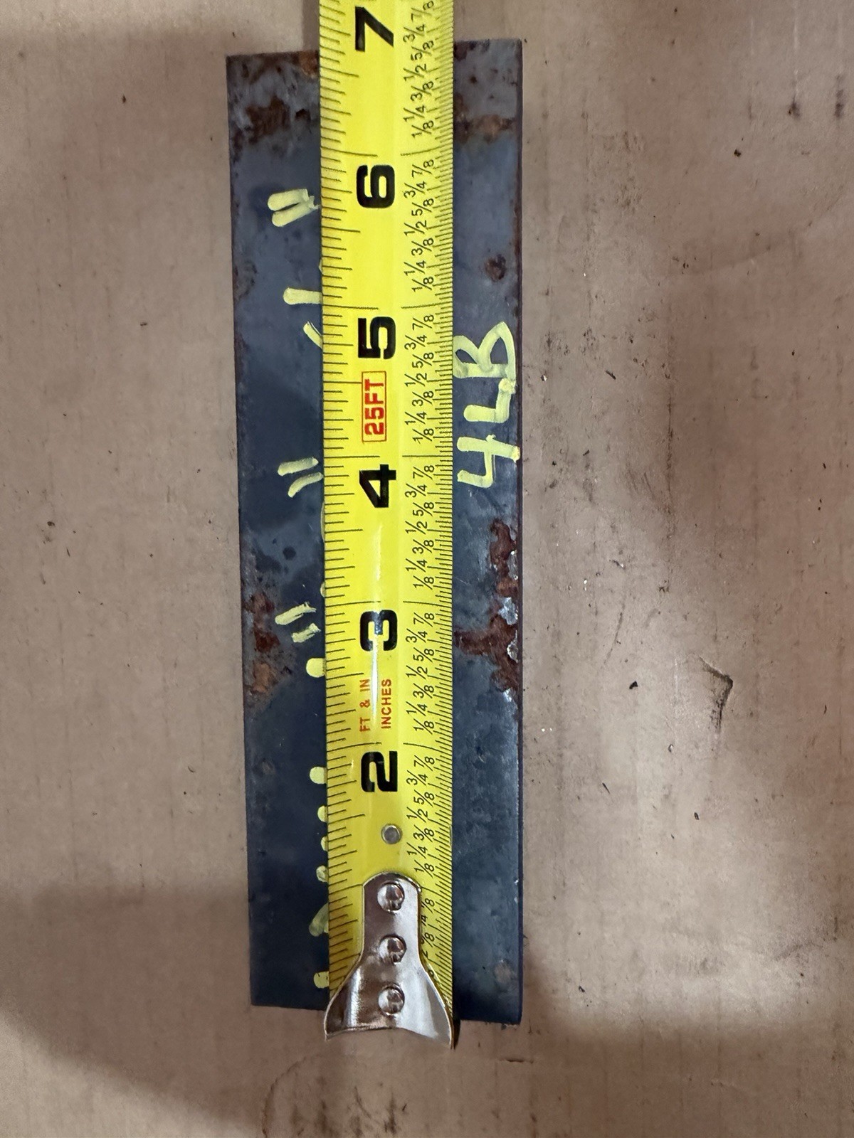 1″ x 2″ x 6 3/4” 1044 HR Steel Flat Bar | Rectangular 1044 Hot Rolled Flat