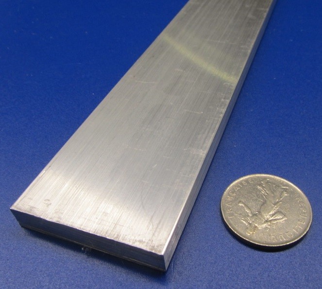 5052 Aluminum Bar, (1/4 Hard H32) .375″ (3/8″) Thick x 2.0″ Width x 24″ Length