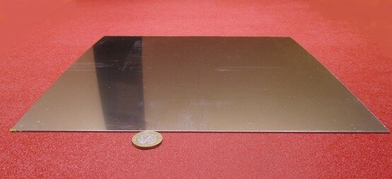 304 Stainless Steel Sheet Annealed, .060″ Thick x 12″ Wide x 12″ Length, 1 Unit
