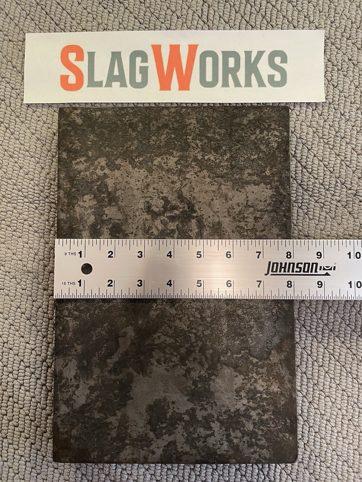 1/2x8x12 inch steel plate 8”x12” A36 Hot Roll Flat .5″ Thick