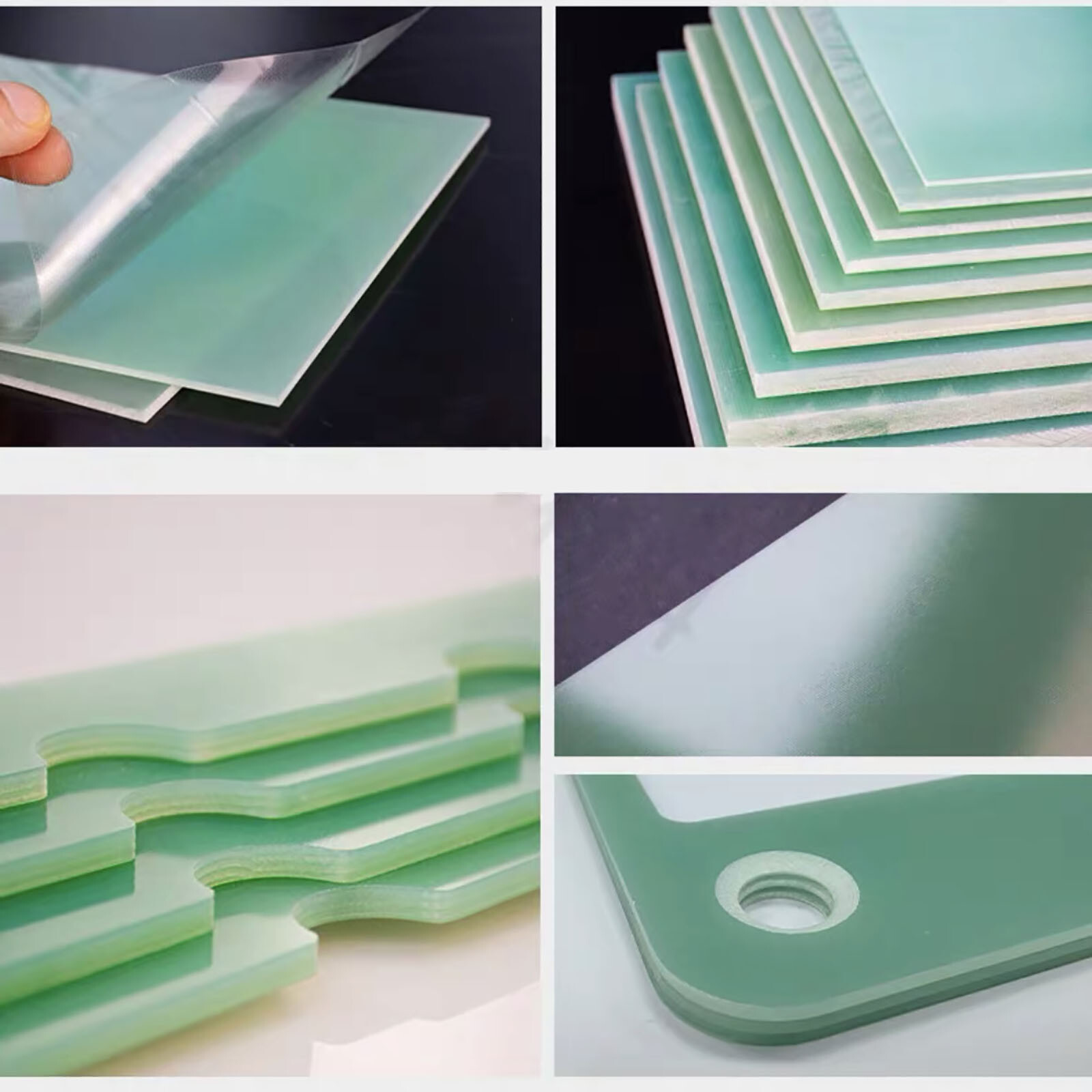 Epoxy Glass Fibre Sheet GRP G10 FR4 Glassfibre Plate 0.5 0.8 1 1.5 2 3 5-30 mm