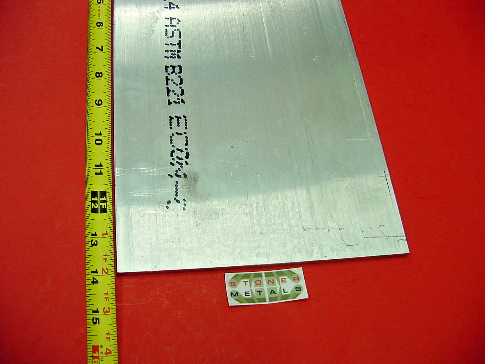 1/4″ x 8″ ALUMINUM 6061 Flat Bar 14″ long T6 New .25″x 8″ Mill Bar Stock
