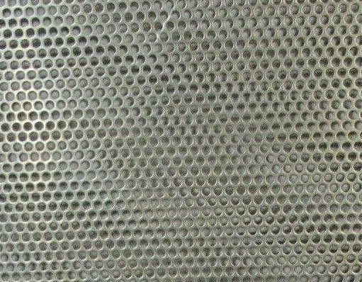 1/8″ HOLES 18 GAUGE 304 STAINLESS STEEL PERFORATED SHEET 3-1/2″ X 6″