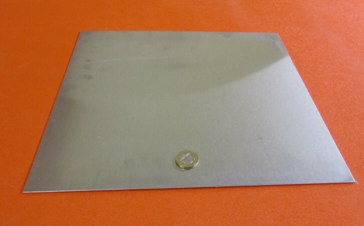 2024 Aluminum Sheet, T3, .040″ Thick x 12.0″ Width x 12.0″ Length