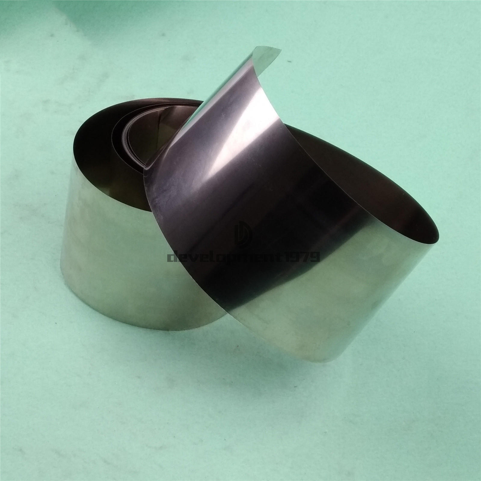 1PCS Nickel Ni Metal Foil Thin Sheet 0.2mm x (95~100)mm x 1000mm NEW