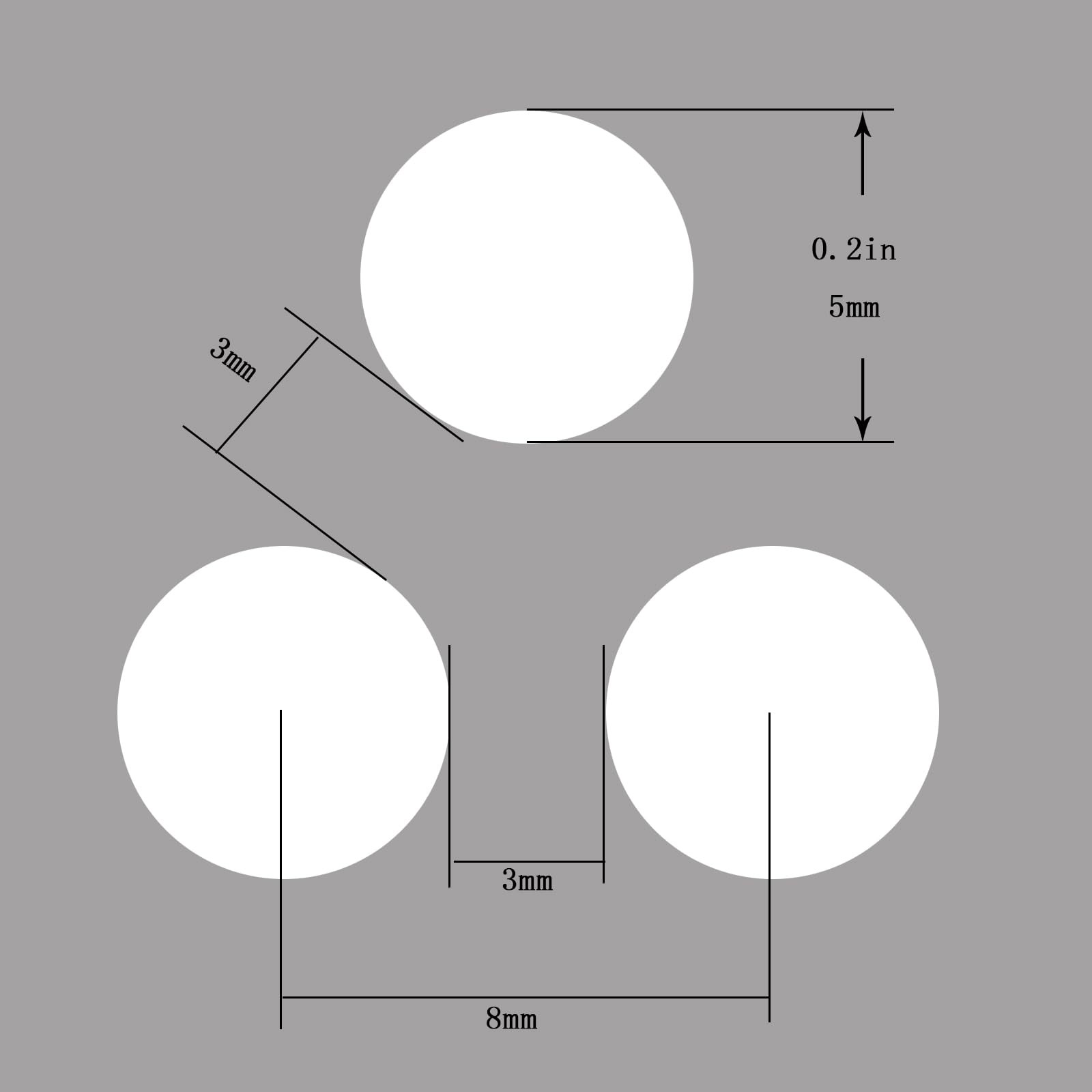 19 Gauge Perforated Metal Sheets Expanded Metal Mesh Aperture 0.2in 5mm (Approxi