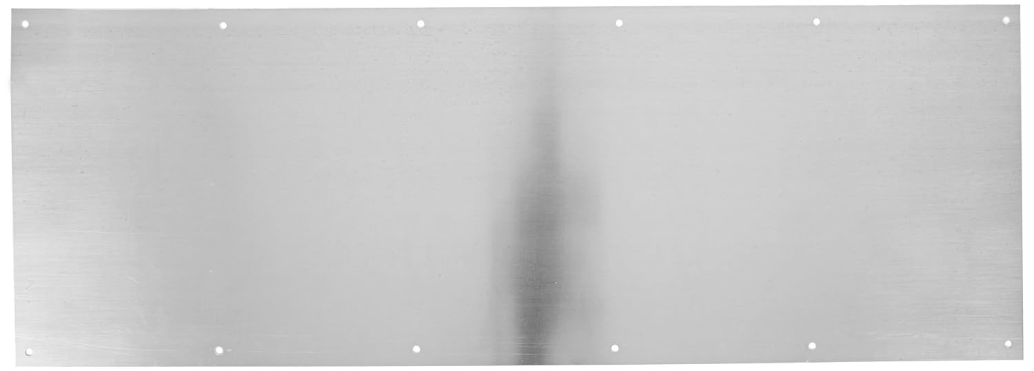 K1050 Rectangular Kick Plate Stainless Steel W/ Satin Finish 34″ Width x 16″