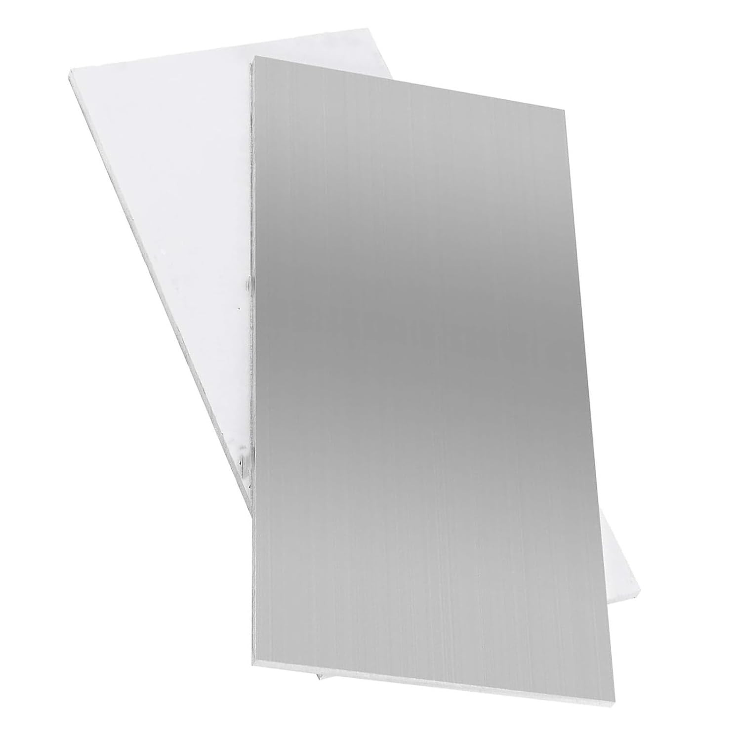 2 PCS 6″x12″x1/4″ 6061 T6 Aluminum Sheet Metal Plate with Protective Film
