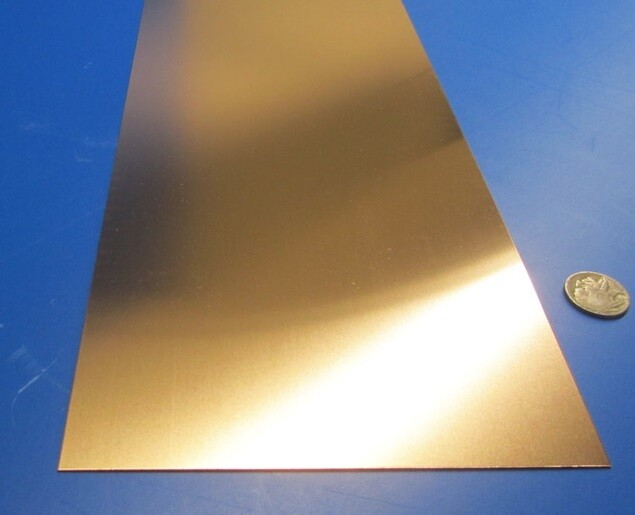 510 Bronze Shim .040″ (+/-0.002″) x 6.0″ Wide x 50″ Length, 1 Pc