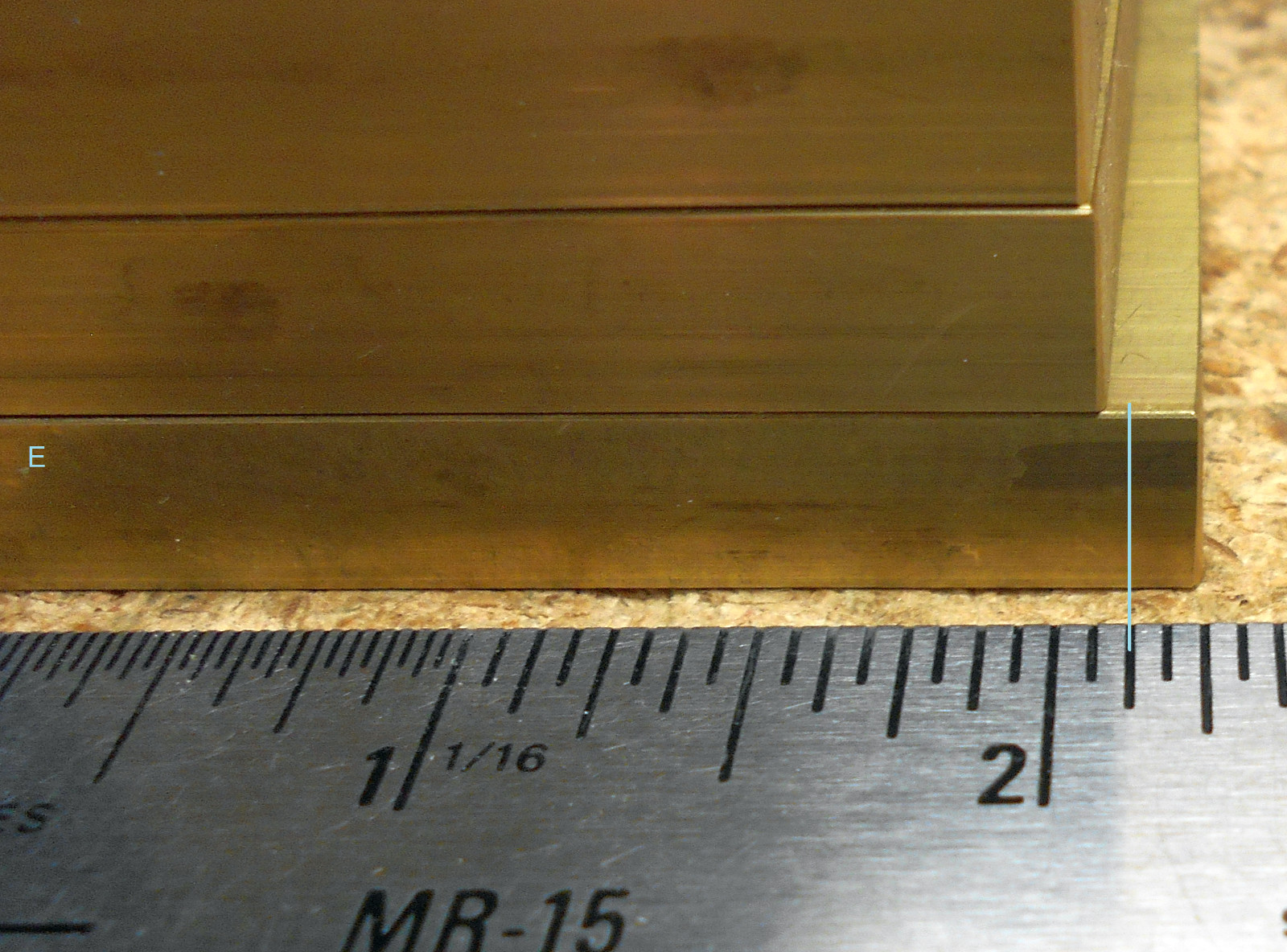 (8) pieces 360 SOLID BRASS bar stock 3/8 x 2″ x lengths 2″ to 3-1/2″ -CUTOFFS