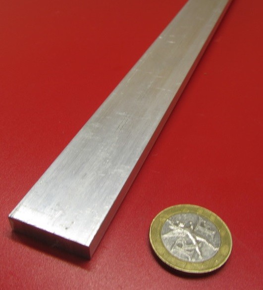 6061 T651 Aluminum Bar, 1/4″ (.250″) Thick x 1.0″ Wide x 60″ Length