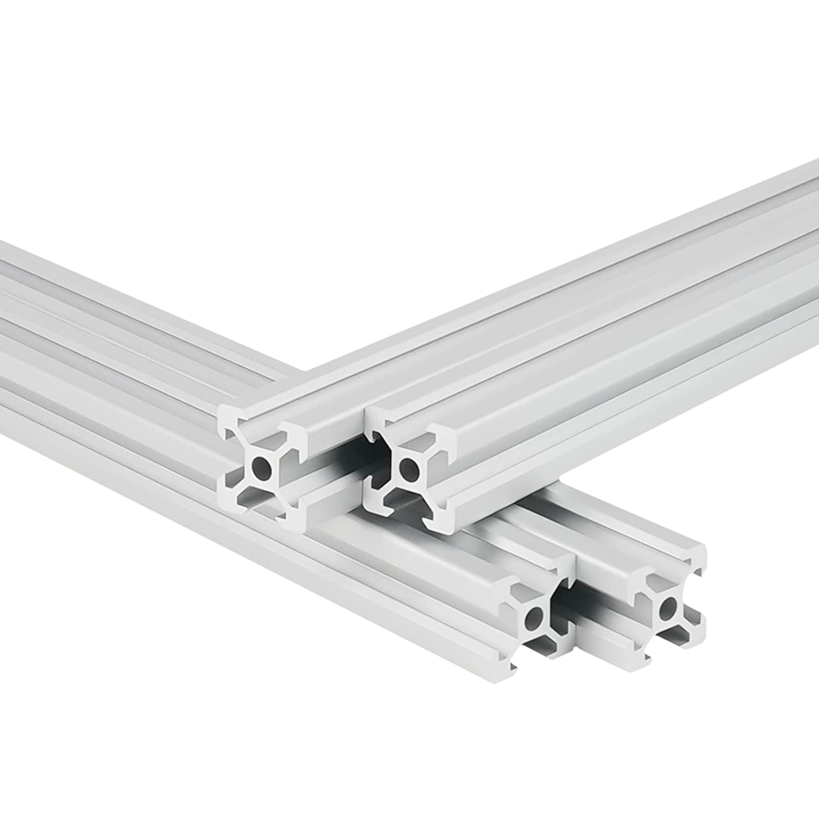 20 Inch T Slot 2020 Aluminum Extrusion European Standard Anodized Linear Rail
