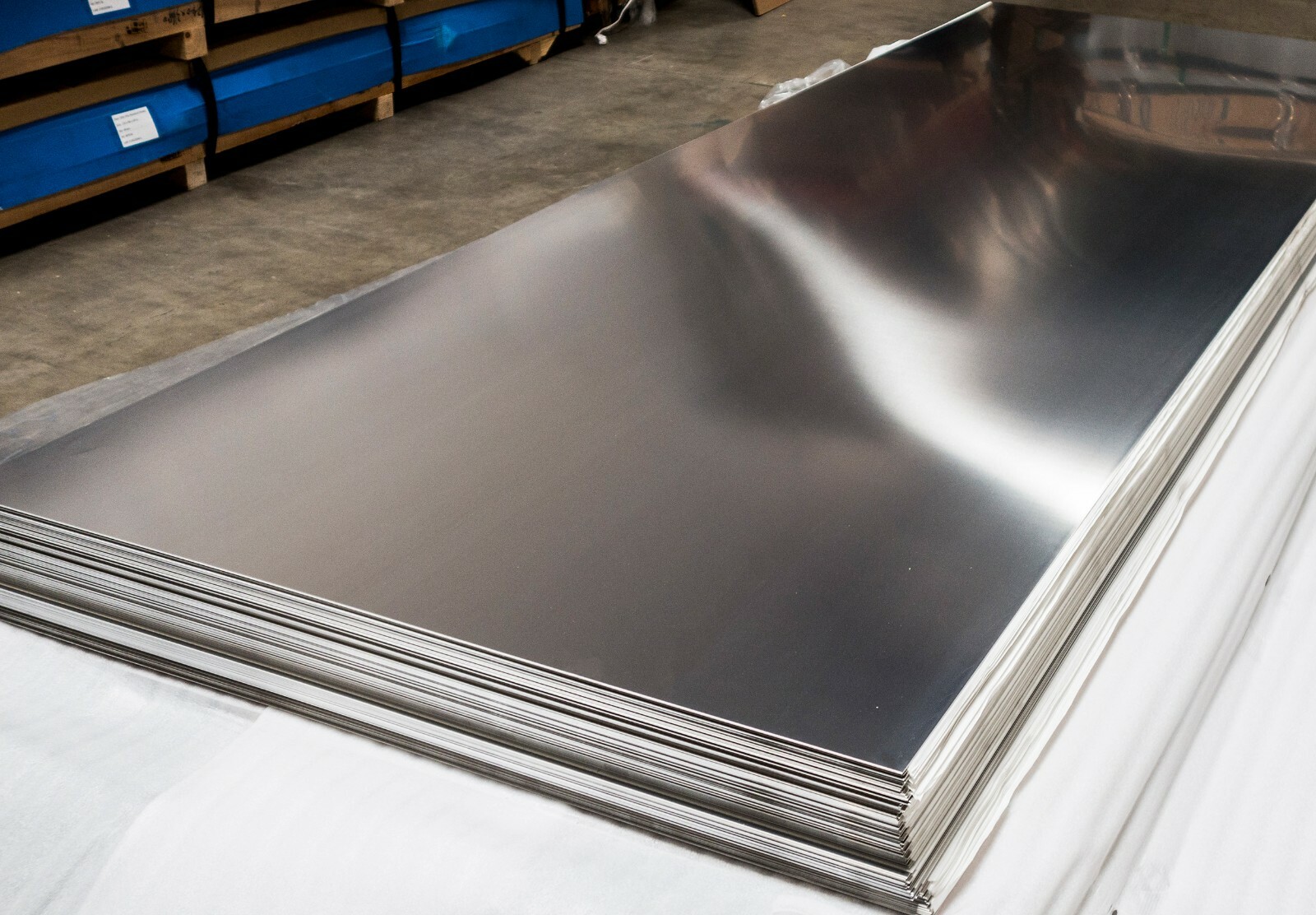 430 Stainless Steel Sheet 24GA – 48″ x 120″ (4ft x 10ft) #4 Brushed (4 PCS)