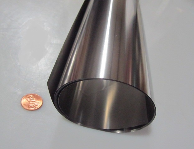 18-8 Stainless Steel Sheet, Full Hard, .001″ x 12″ x 100″