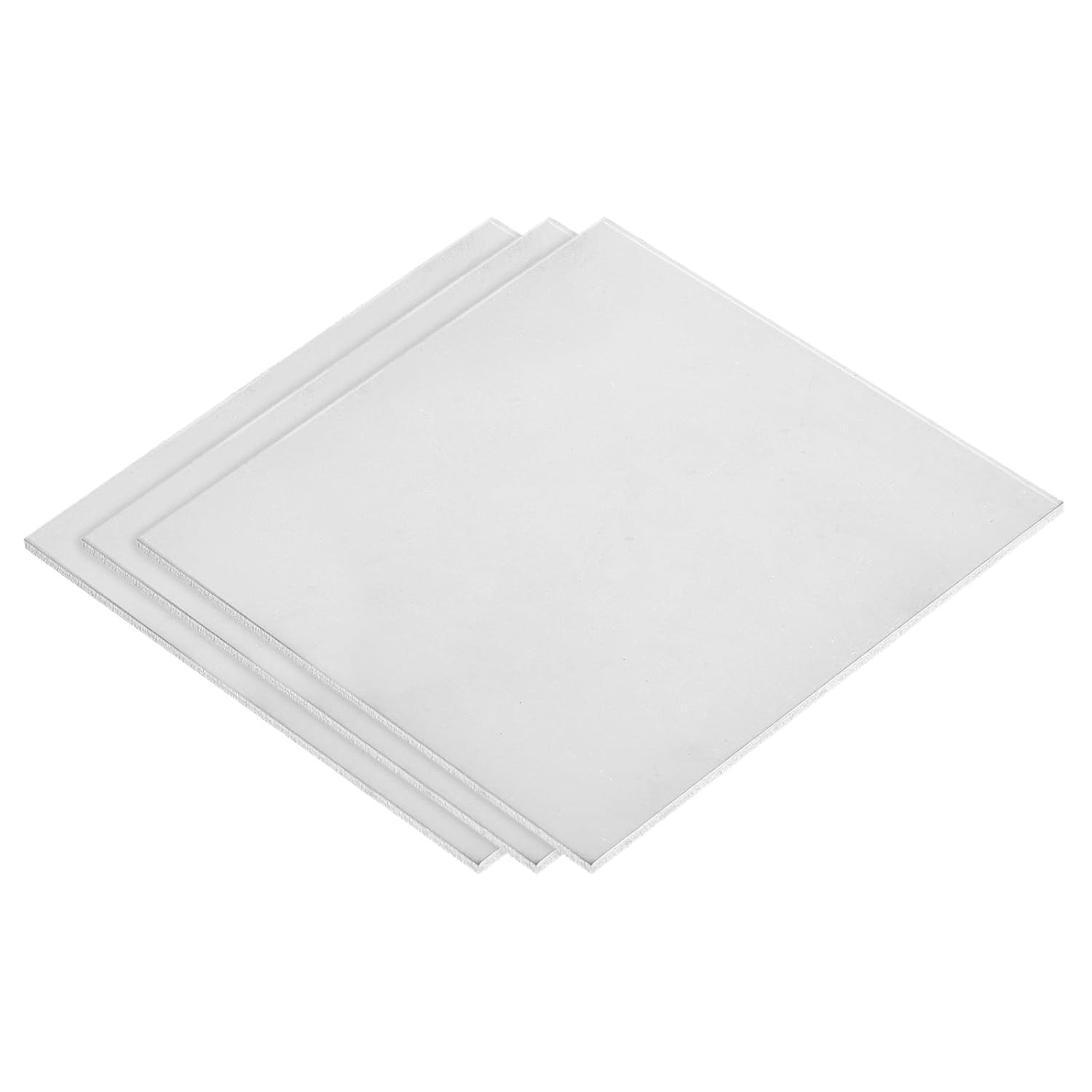 Lightweight GR2 Titanium Plates – 3 Pack of 100x100x2mm Sheets for Various Uses
