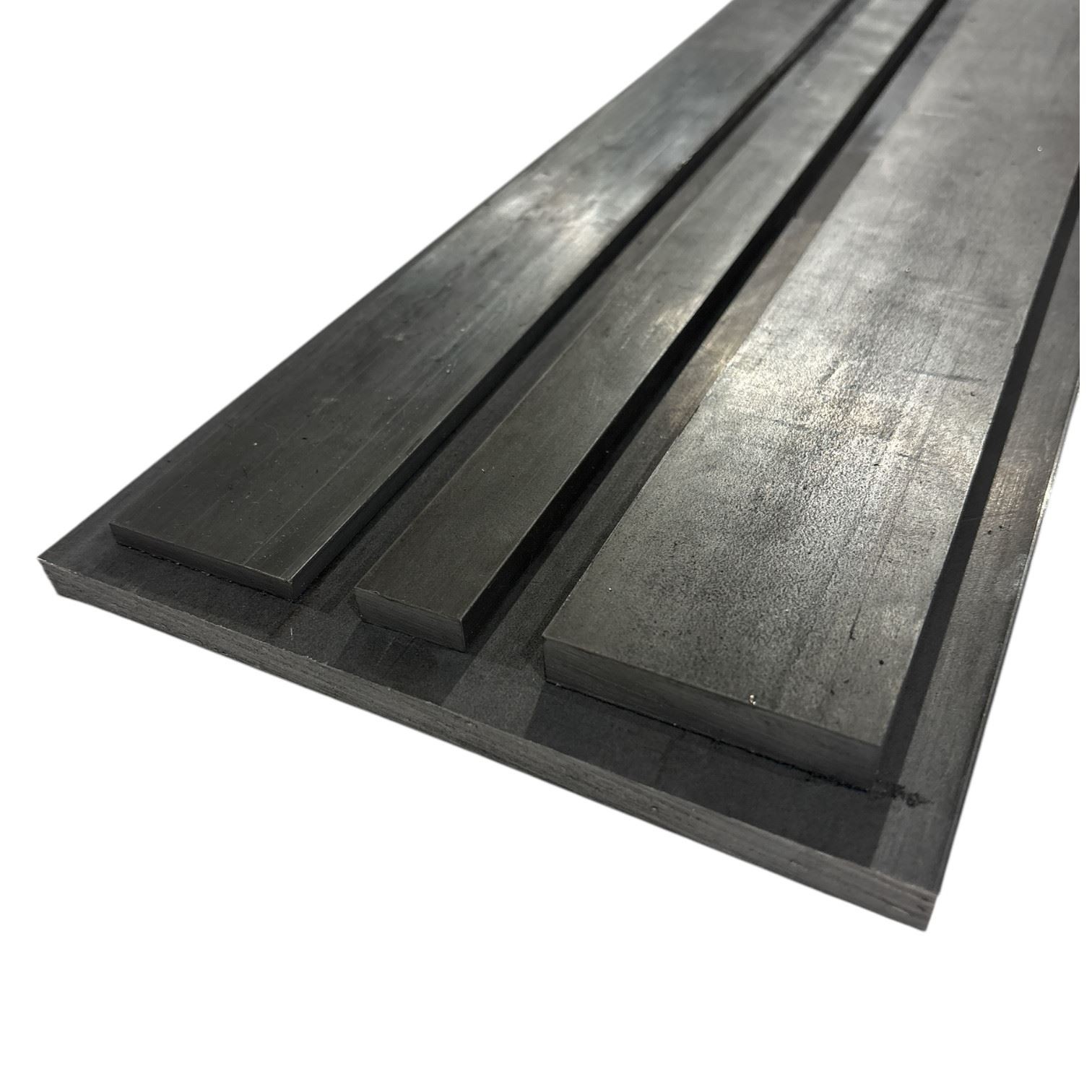 1/2″ x 3-3/4″ x 12″, 1018 Steel Flat Bar, Cold Finished
