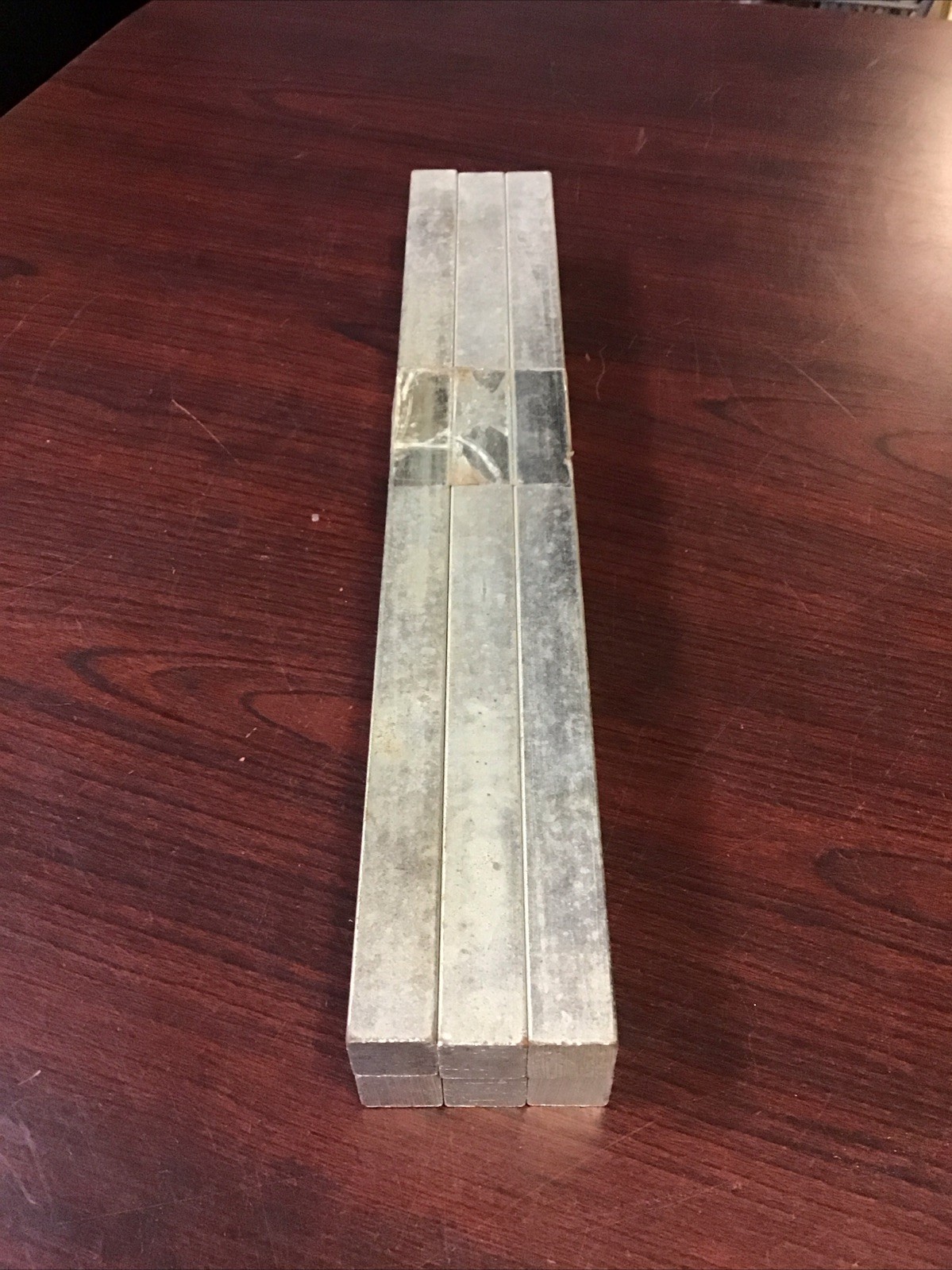 Aluminum Bars 12”x5/8”x5/8” Made In USA, 6 Per Order