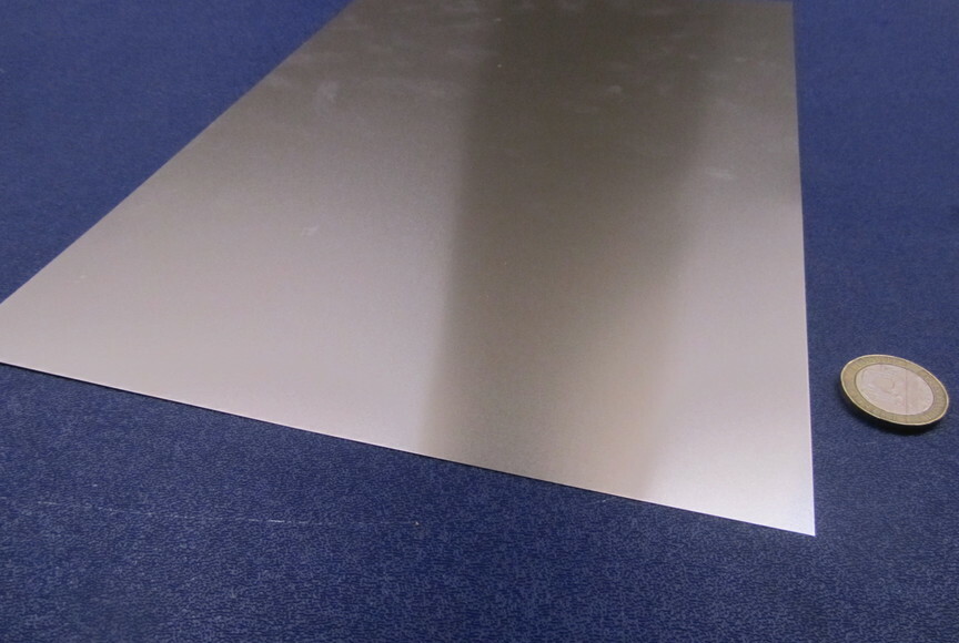 301 Stainless Steel Sheet Shim, .008″ (+/-.0004″) x 8.0″ x 12″