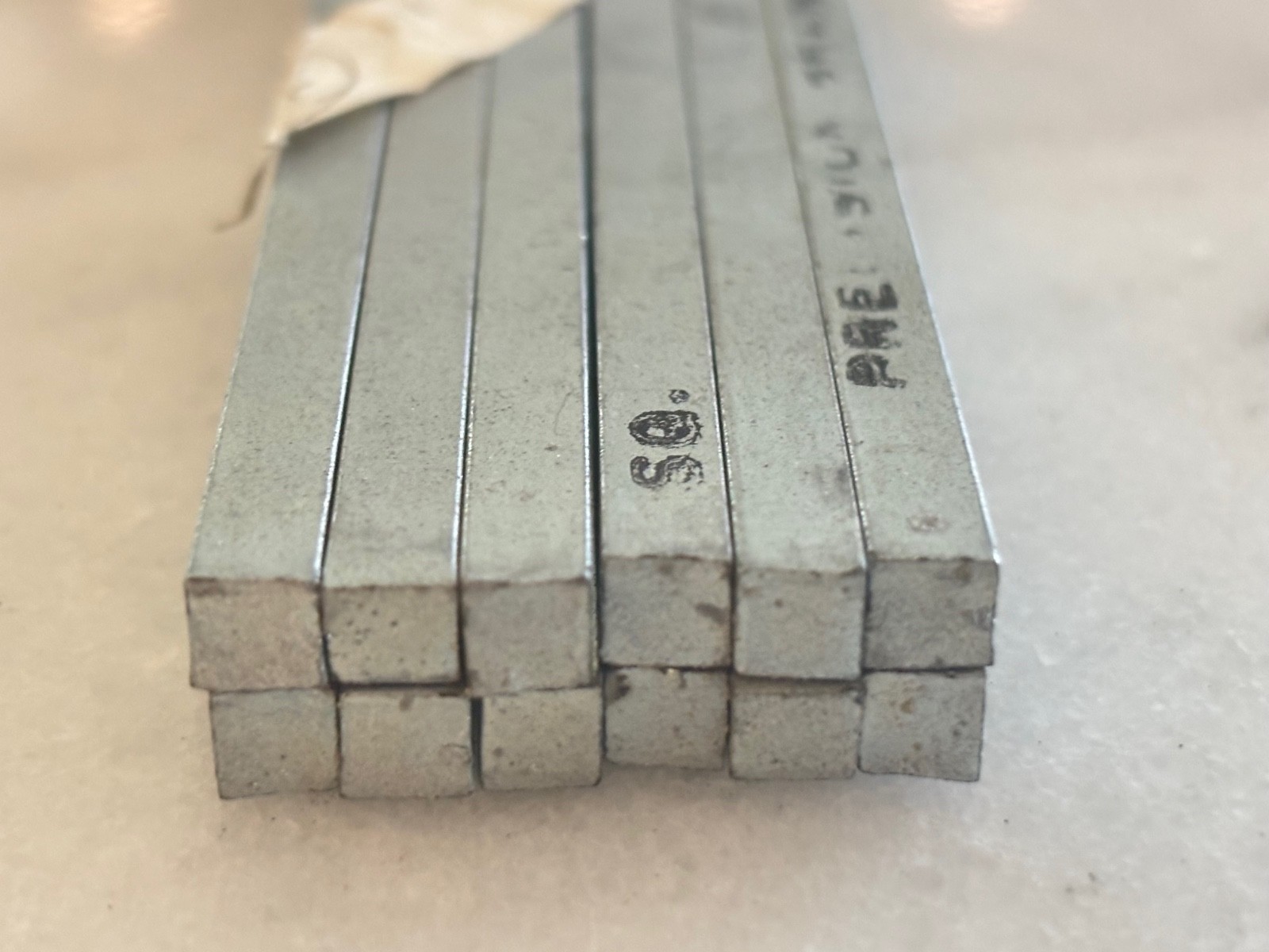 12 new PRECISION BRAND 14225 Steel Square Keystock, 7/32″ x 7/32″ x 12″