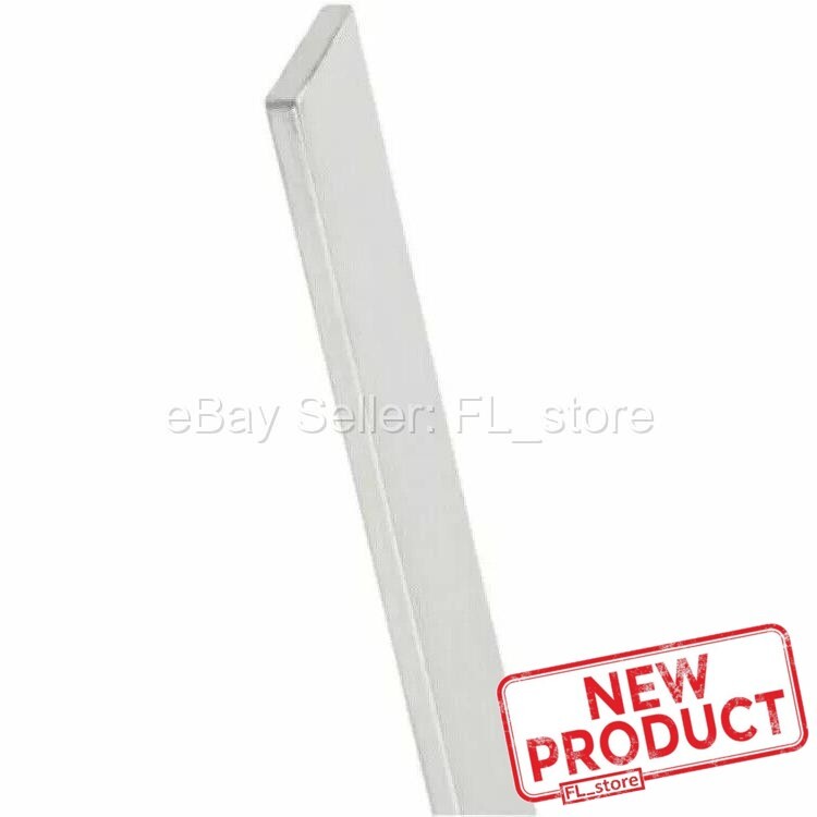 Aluminum Flat Stock 3/16″ x 1/2″ x 6 Feet Long Unpolished Alloy 6061 72 Inch NEW