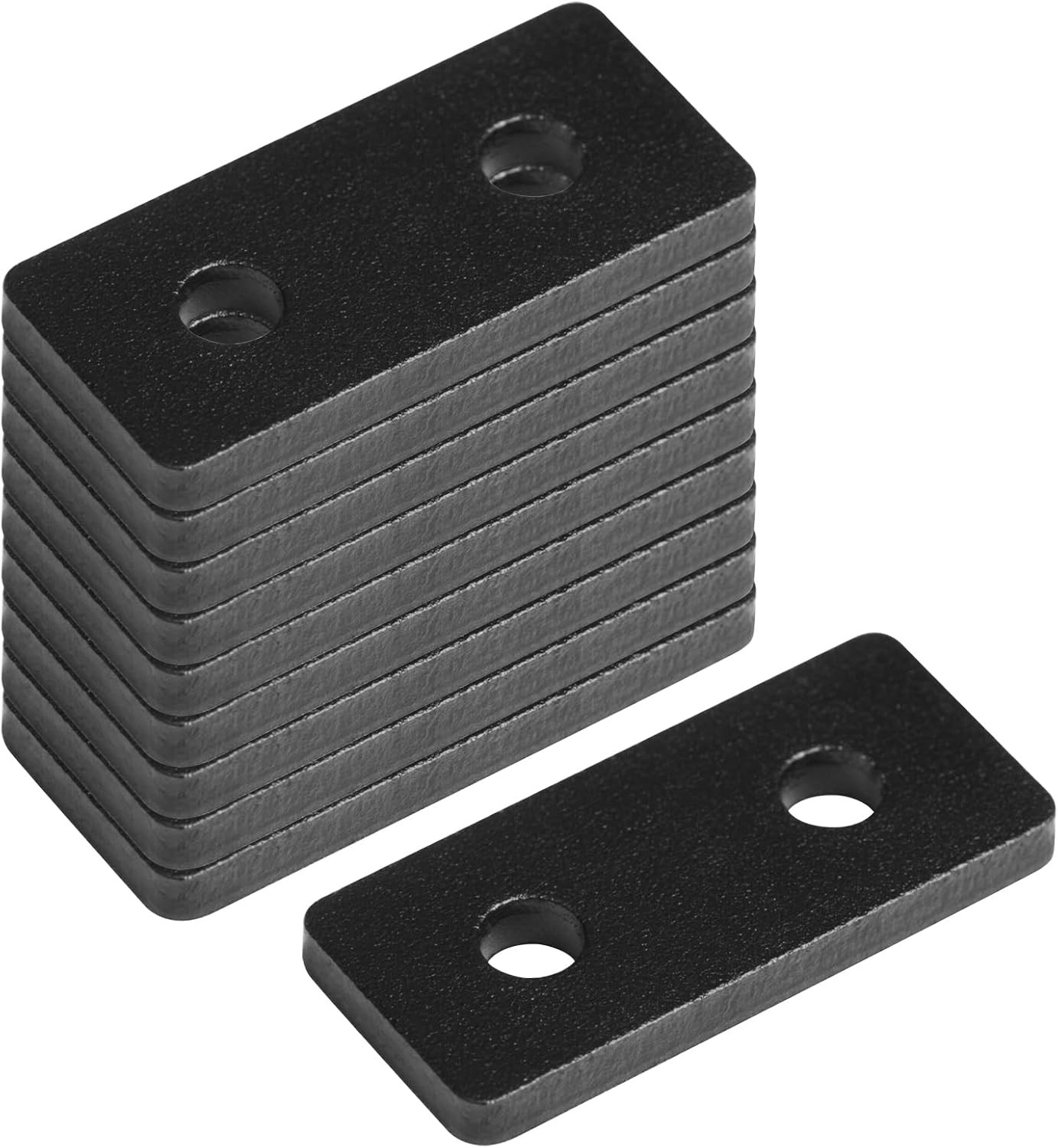 10 Pcs 2020 Flat Joining Plates, for 2020 T-Slot Aluminum, 2 Hole Plate |