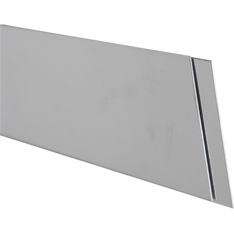 K&S 87163 Steel 0.028 in. Thick Strip 1/2 W x 12 L in. for Scratch Builders