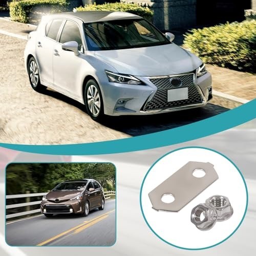 Nickel Plated Copper Bus Bars & Stainless Nuts Set for Hybrid Battery – Prius V,