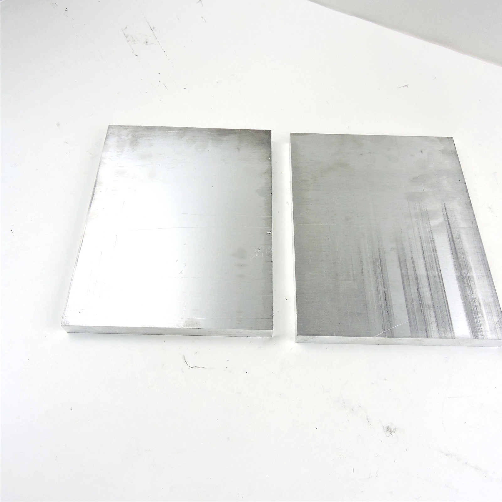 .875″ thick 7/8 Aluminum 6061 PLATE 6.375″ x 7.875″ Long QTY 2 sku 242082