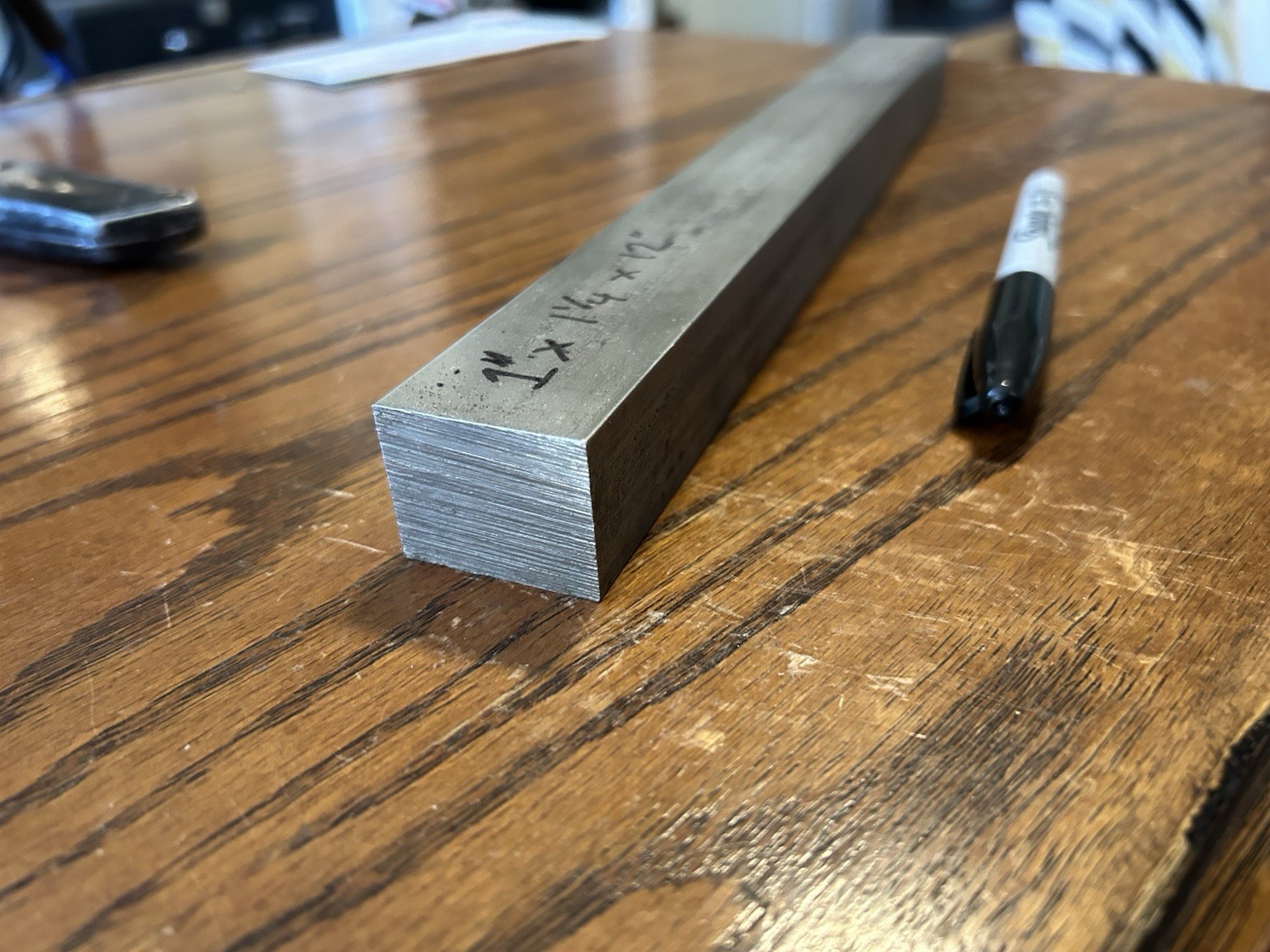 1″ x 1-1/4″ x 12″ , 304 Stainless Steel Flat Bar