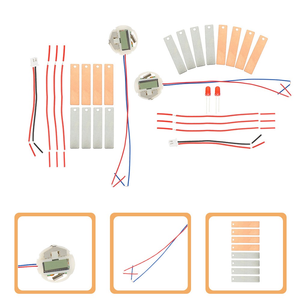 4 Sets Science Kits Electricity Education Battery Physics Teaching Experiment