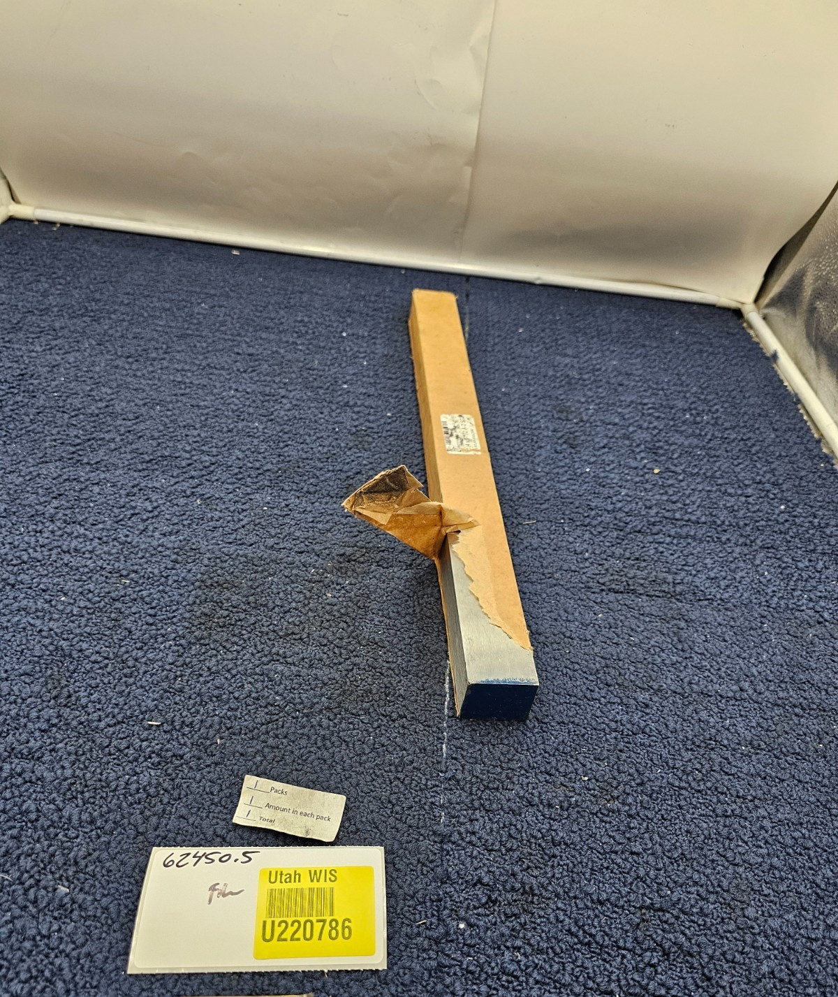 McMaster Carr Supply 18″ 1-1/4″ x 1-1/2 A-2 STD Heat Treated Ground Stock