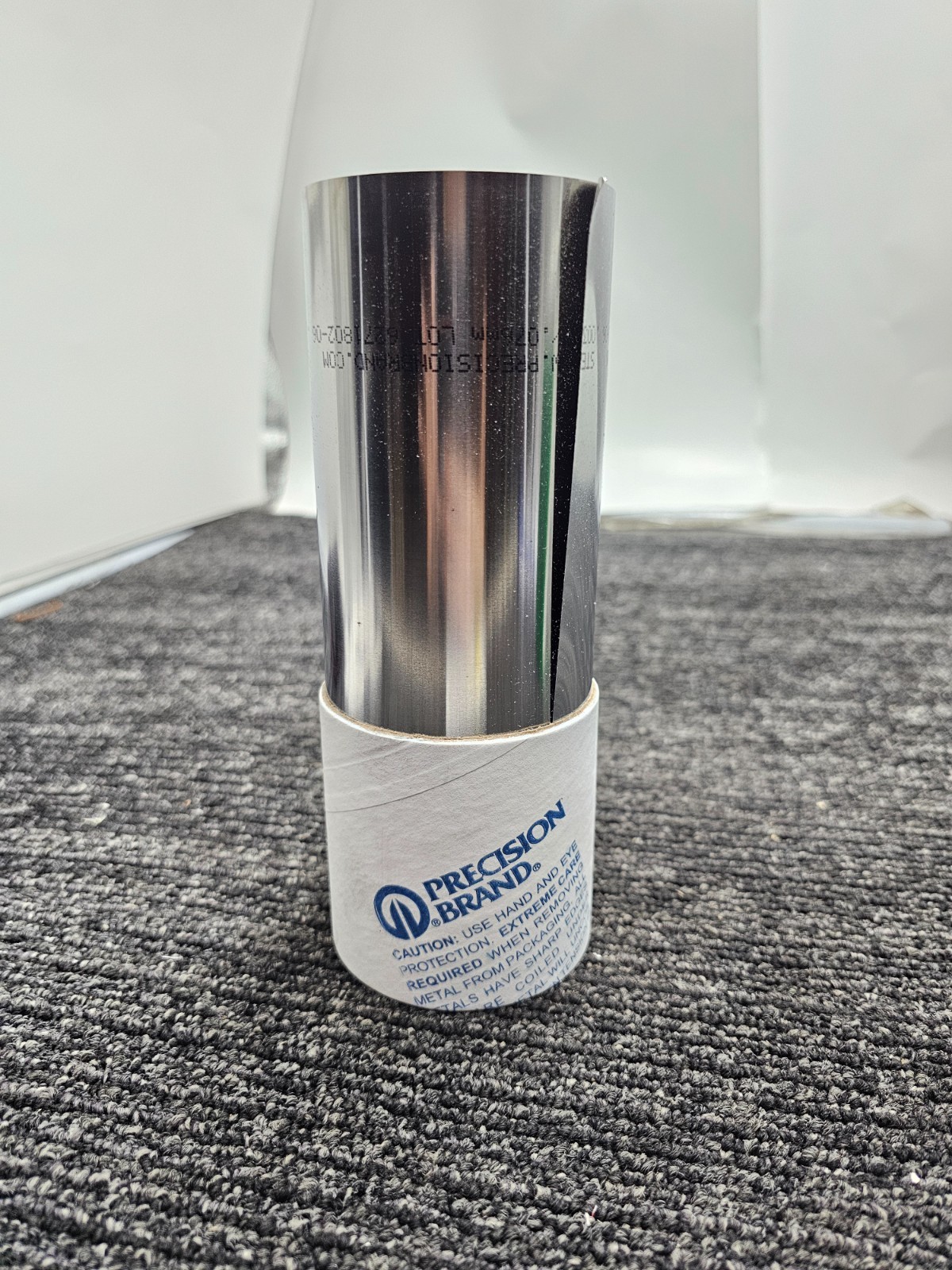 (QTY 2) Precision Brand 16245 Shim Stock Roll Cold Low Steel 0.0030 In Full Hard