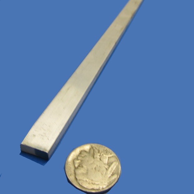 6061 T651 Aluminum Bar, 3/16″ (.187″) Thick x 1/2″ Wide x 12″ Length, 6 Pcs.
