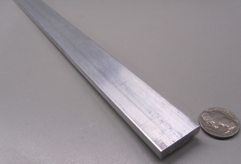 6061 T651 Aluminum Bar, 1/4″ (.250″) Thick x 1.0″ Wide x 60″ Length