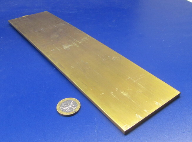 360 Brass Flat Bar 3/16″ Thick x 3.0″ Wide x 12.0″ Length