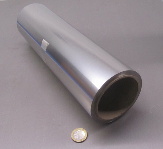 18-8 Stainless Steel Sheet, Full Hard, .002″ x 12″ x 100″