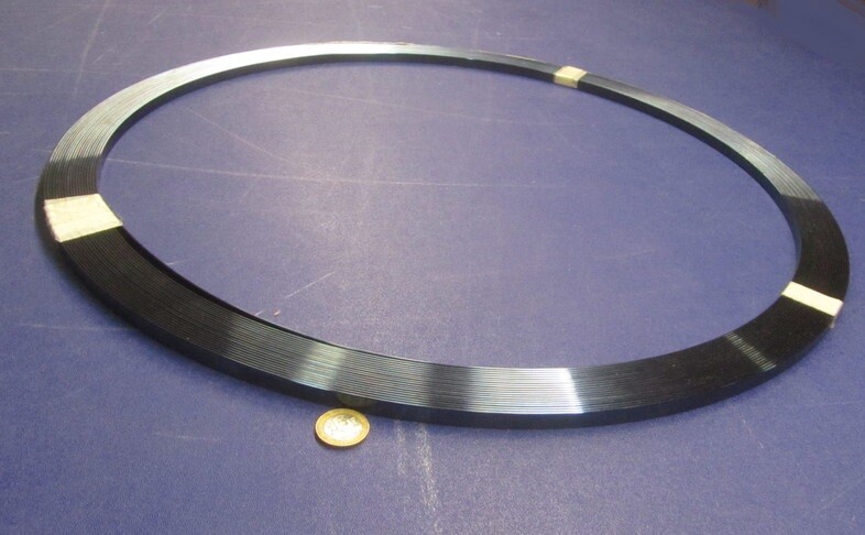 Blue Tempered Spring Steel Shim 0.050″ Thick x 0.375″ Width x 1200″ Length