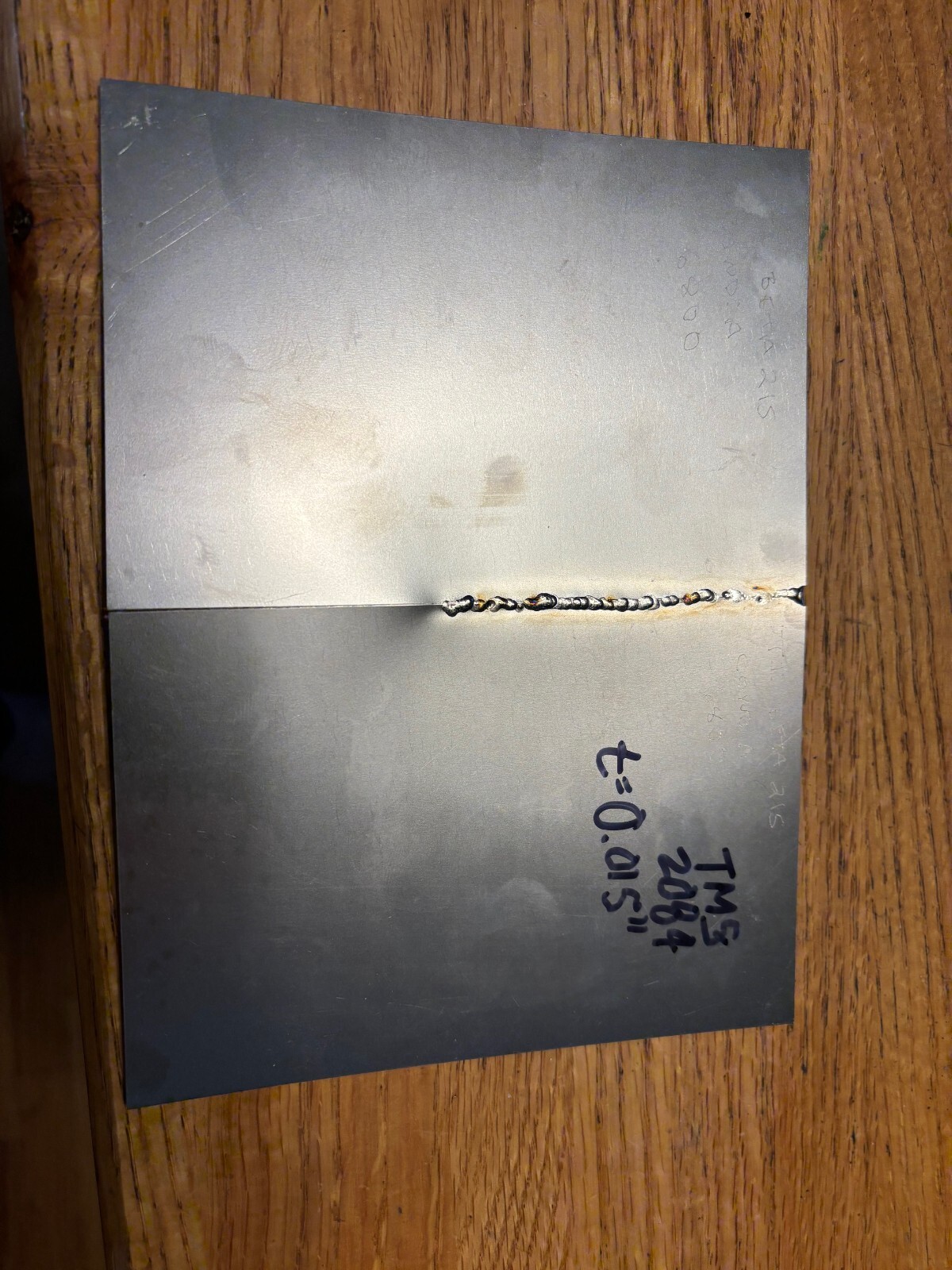 titanium sht 0.381mm x (2)4″x6″ you shear Ti-Beta, 21S tms2084 spec, 6800 rare